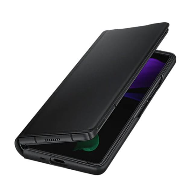 [Mã SKAMCLU9 giảm 10% đơn 100K] Bao Da Leather Flip Cover Samsung Galaxy Z Fold 2 - Hàng chính hãng.