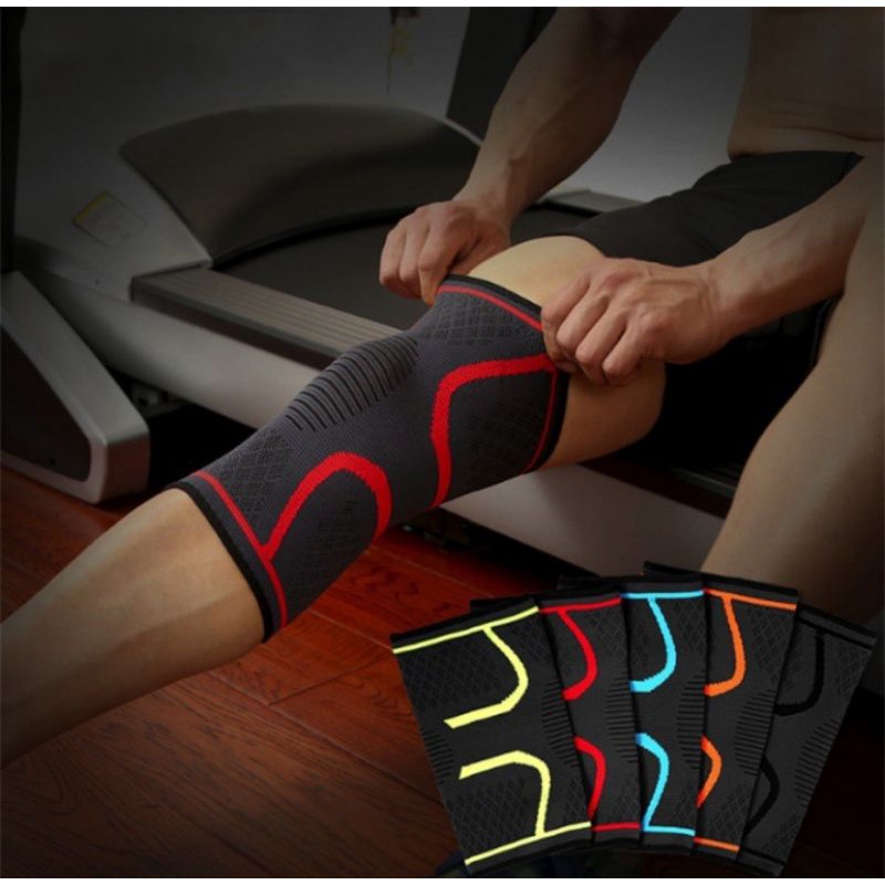 2 chiếc Băng bảo vệ đầu gối Bó Gối cao cấp Phụ Kiện Gym Aolikes Xỏ gối
