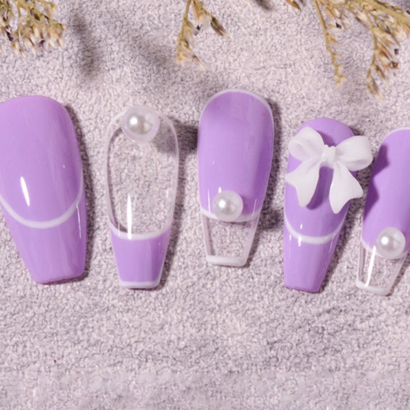 Charm nơ nail, charm nail gắn móng hình nơ phong cách hàn quốc- Cheap nail