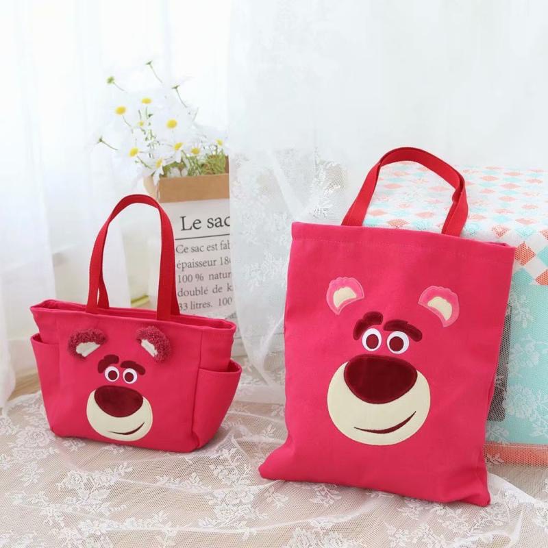 TÚI TOTE & TÚI ĐEO VAI GẤU DÂU CỰC PINK