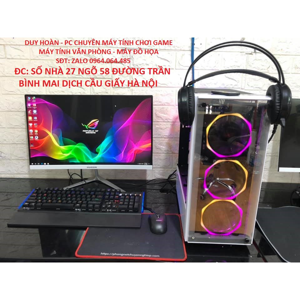 máy tính cấu hình khủng chơi PUBG - GTA5,LOL,Fifa 4..Màn hình cong 24inch 144hz | BigBuy360 - bigbuy360.vn