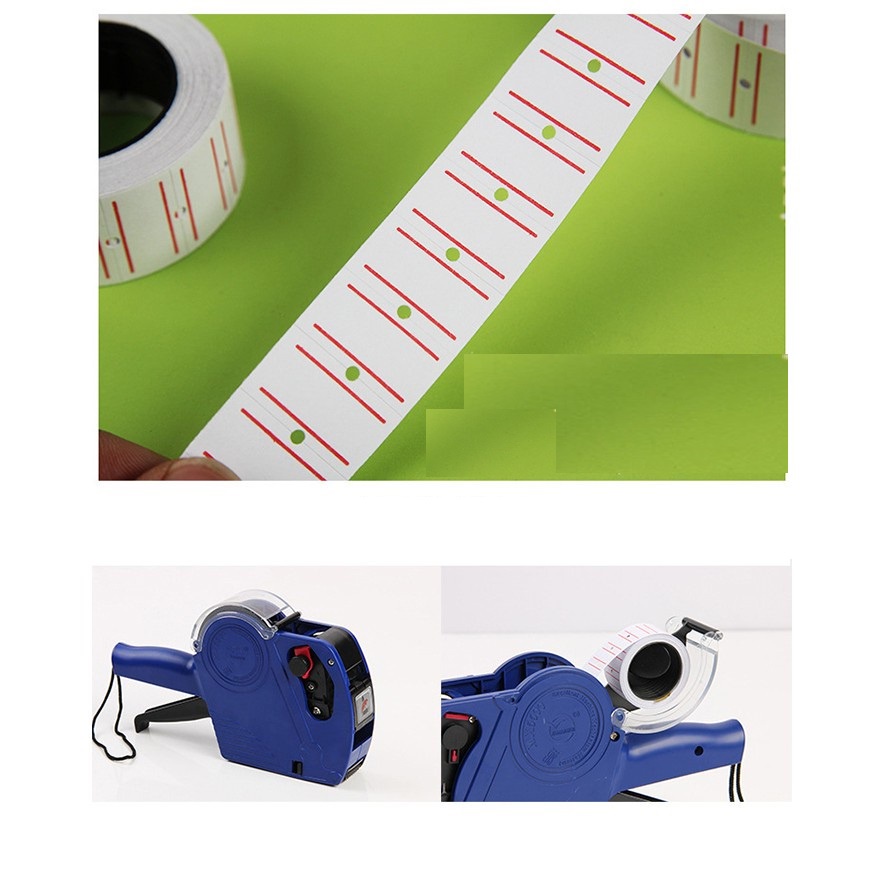 Giấy dán giá, Cây 10 cuộn giấy ghi giá, hàng đẹp, keo dán chắc - Soleil