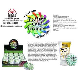 Kem dưỡng hình xam tattoo goo