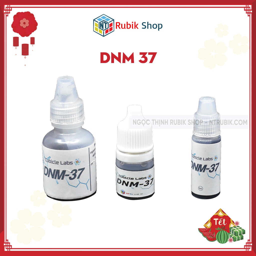 [Cubicle] DNM37 dầu bôi trơn rubik lọ 3cc/ 10cc