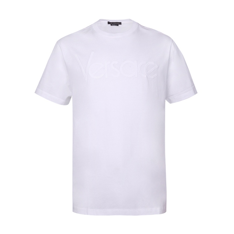 Áo Thun Tay Ngắn Chất Liệu cotton In Họa Tiết Versace Cho Nam