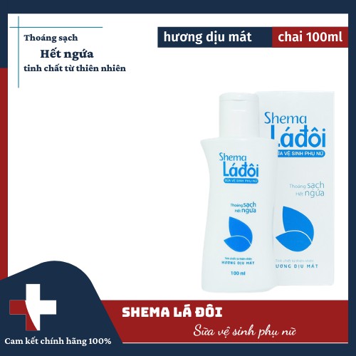 [DDVSPN Shema] Dung dịch vệ sinh Shema Lá Đôi [Shema 100ml, Shema 200ml]