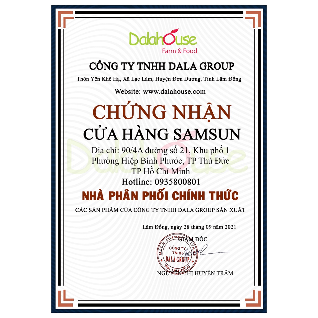 Bột rau củ sấy lạnh hữu cơ Dalahouse 50g , bột ăn dặm cho bé Dalathouse