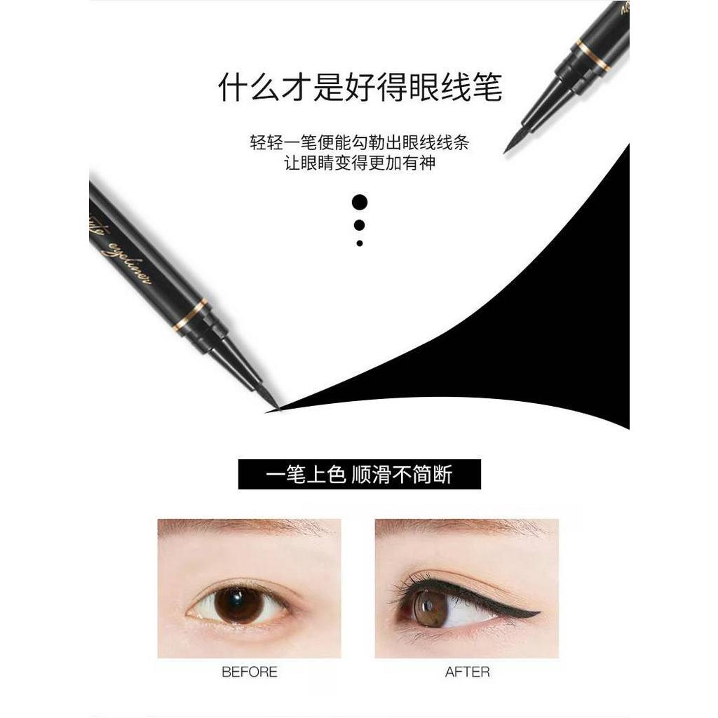 Bút Kẻ Mắt Nước Lameila Màu Đen Chống Nước Chống Nhòe Lâu Trôi