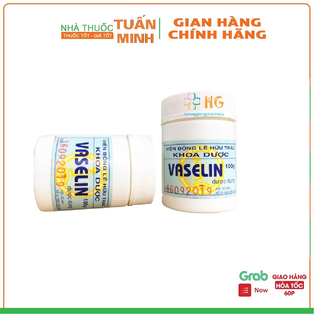 Kem Dưỡng Ẩm Vaseline làm mềm da nhanh lên da non (Hộp 100g)