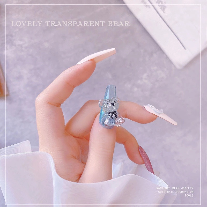 Set 1/5 Phụ Kiện Trang Trí Móng Tay 3D Xinh Xắn