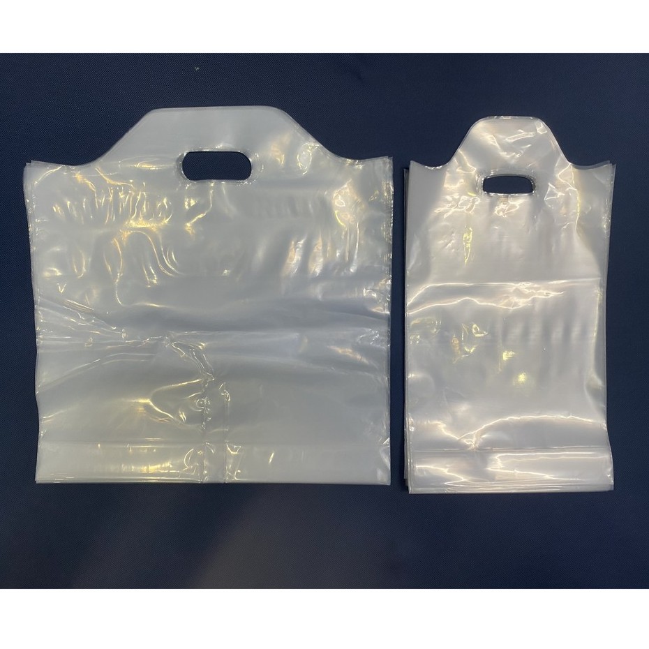 1Kg Túi nilong trong suốt đựng trà sữa 1ly và 2ly vách ngăn TC8001 -TC8002