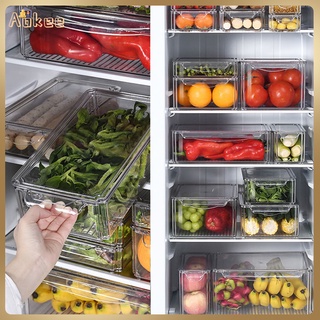  Aokee Hộp bảo quản thực phẩm trong tủ lạnh có nắp Bảo quản trong nhà bếp Thùng kín bằng nhựa Bảo quản rau củ quả riêng biệt Hộp tươi 