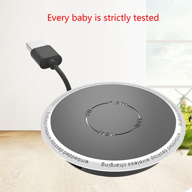 Đế Sạc Nhanh Không Dây QC3 0 Thiết Kế Chuyên Dụng Cho Điện Thoại 11