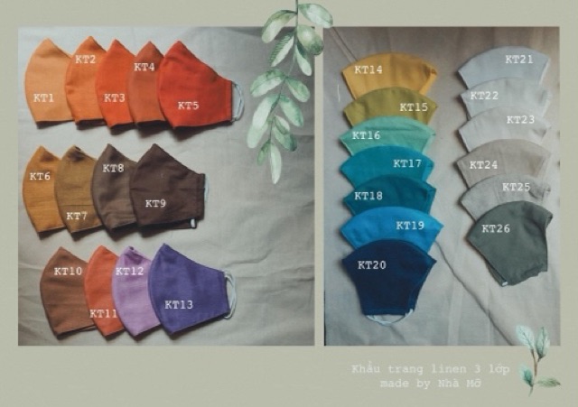 Vải linen xước và bột