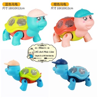 Đồ chơi chú RÙA vừa đi vừa phát nhạc phát sáng cho bé