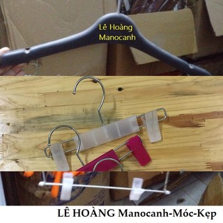 Móc Kẹp Xích 10 Chiếc Người Lớn và 10 Chiếc Kẹp Nhựa TE