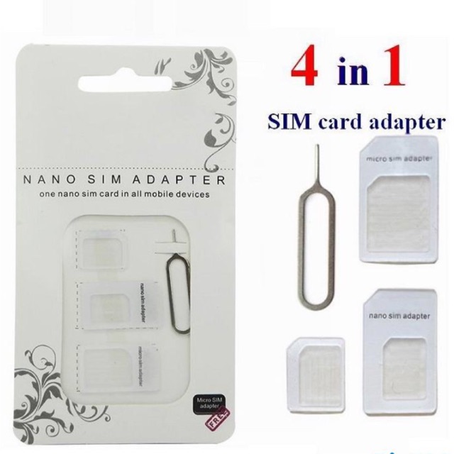 Bộ chuyển đổi sim đa năng 4in1