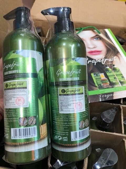 Cặp gội xả BƯỞI GRAPEFRUIT  kích thích mọc tóc