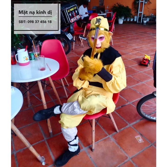 Bộ trang phục hoá trang Tôn ngộ không