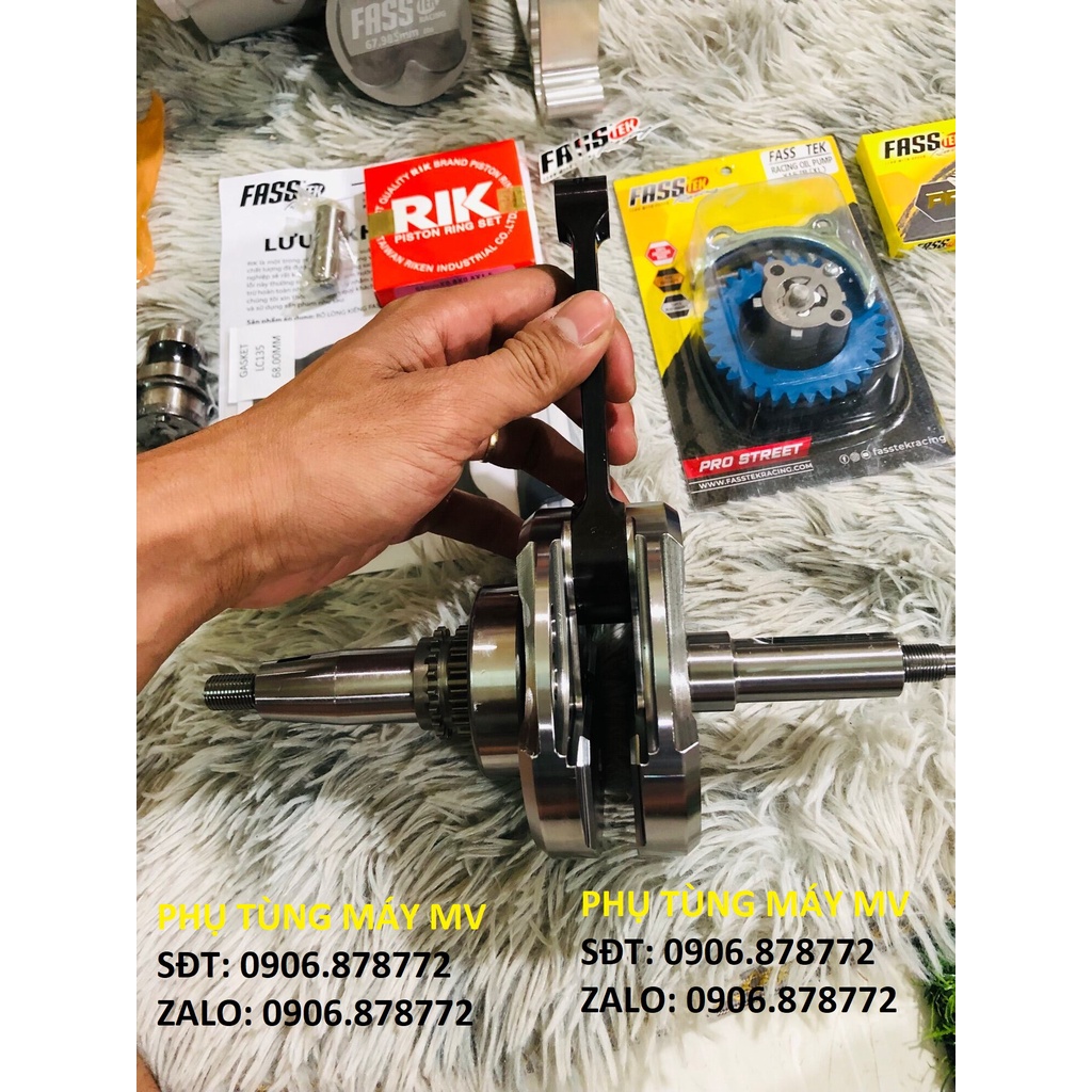 Combo 68mm dên cộng 8li full FASSTek cho xe Ex135/150. Yêu Thích ❤️❤️❤️
