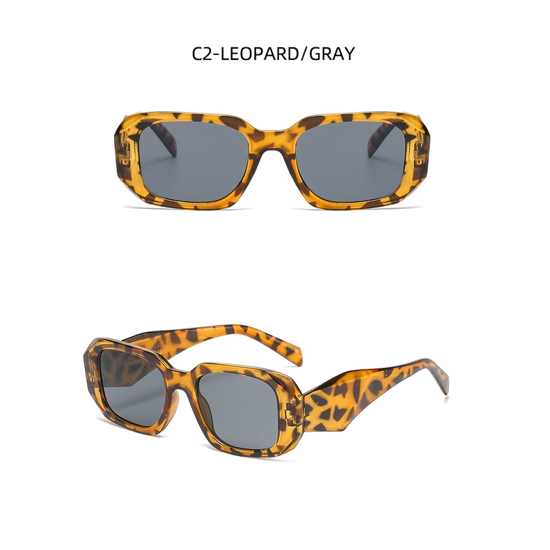 Kính Mát Gọng Vuông Phong Cách Thời Trang Âu Mỹ 2022