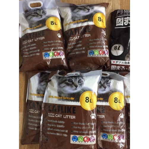 Cát vệ sinh cho mèo cát Like 8L