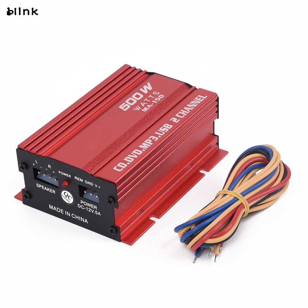 Bộ Khuếch Đại Âm Thanh 500w 2 Kênh 20hz~20khz Cao cấp | BigBuy360 - bigbuy360.vn