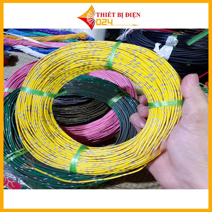 Dây Điện Nhật Lõi Đồng 0.85mm Cho Ô Tô Xe Máy 10 mét, 20 mét chất lượng tốt