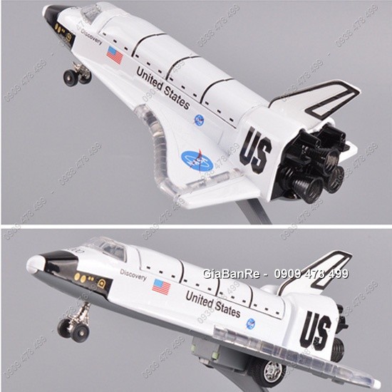 Mô Hình Kim Loại Tàu Vũ Trụ Con Thoi Nasa Discovery – Có Đèn Âm Thanh - 7783