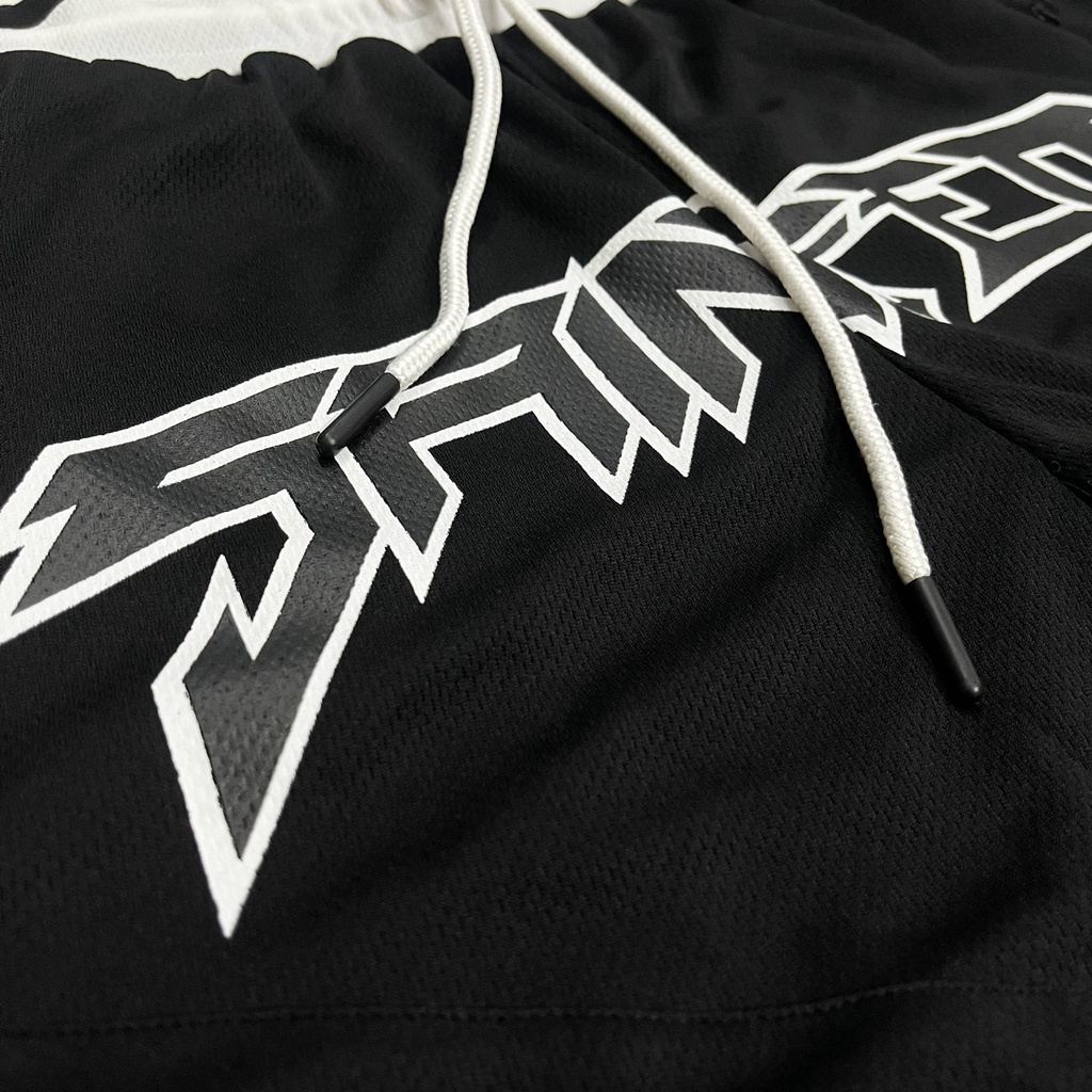 Quần short thể thao, quần đùi bóng rổ nam NBA jersey style vải cao cấp cực thoáng mát - SAINTED