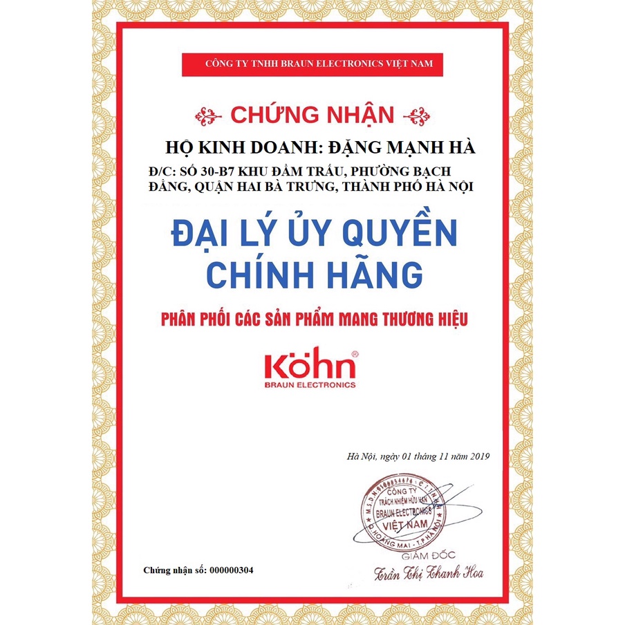 Đèn sưởi nhà tắm 2 bóng lắp đặt âm trần Kohn BK-03GR bảo hành 5 năm