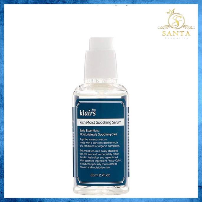 Serum Dear Klairs Rich Moist Smoothing 80ml cấp ẩm giúp căng mướt da | BigBuy360 - bigbuy360.vn