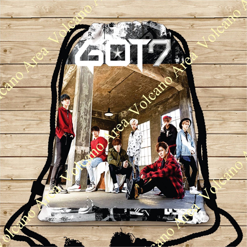 Balo Dây Rút GOT7 - In Theo Yêu Cầu Kpop
