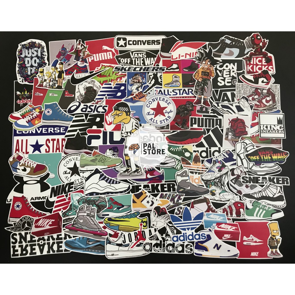 Sticker dán nón bất kì