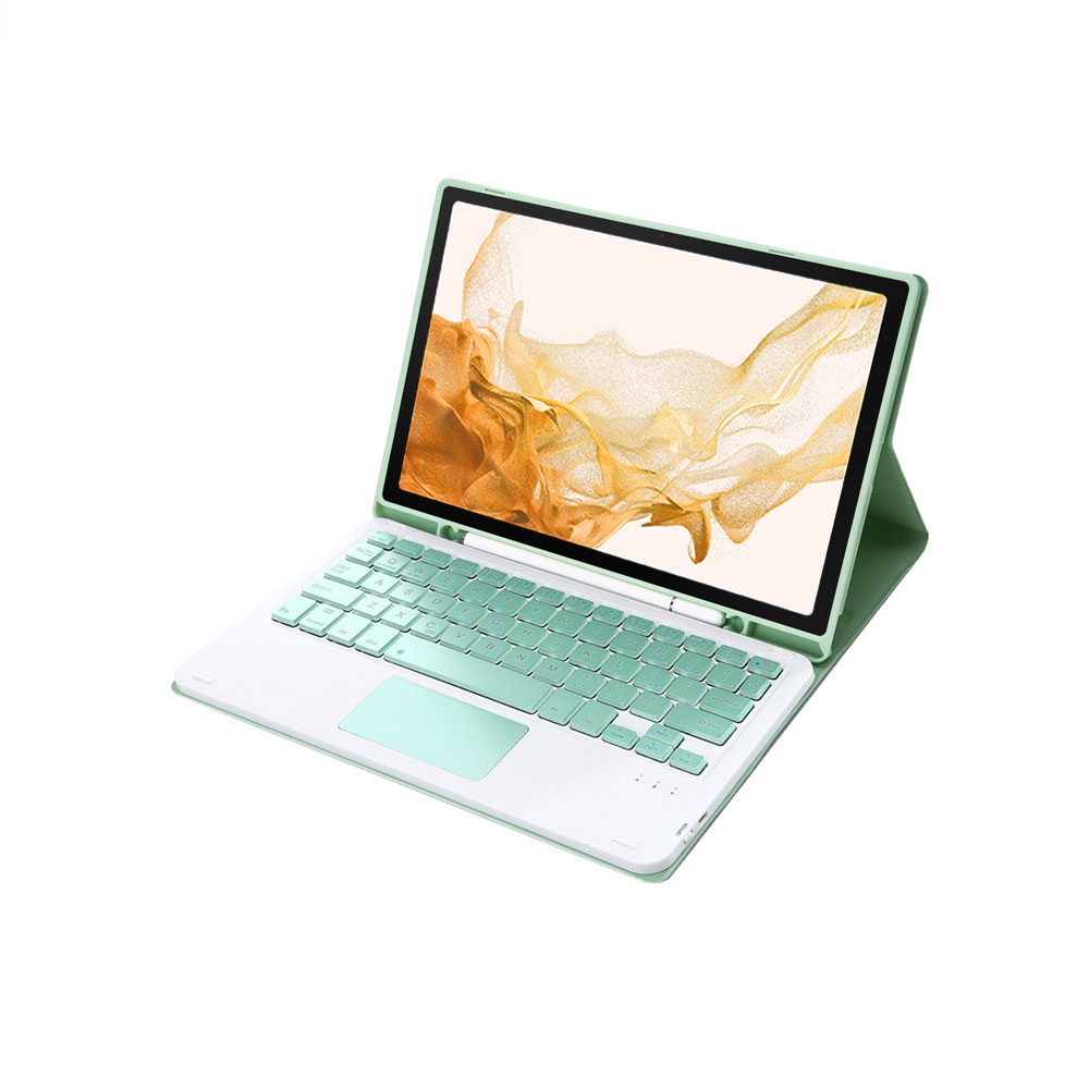 Bao Da Máy Tính Bảng Kèm Bàn Phím bluetooth Cho samsung galaxy tab s9 11 2023 tab s9 fe 2023 touchpad s9 tab a8 10.5 tab s8 / s7 s6 lite