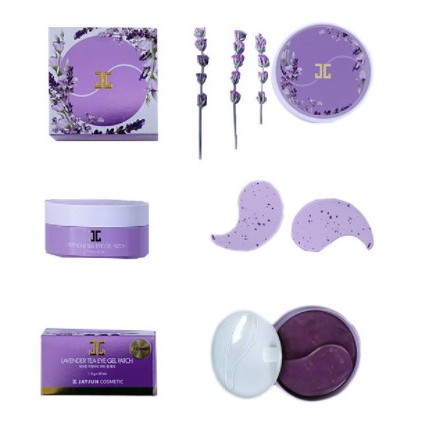 Mặt Nạ Mắt Chiết Xuất Lavender Chống Thâm Jayjun Lavender Tea Eye Gel Patch 60 miếng 350g