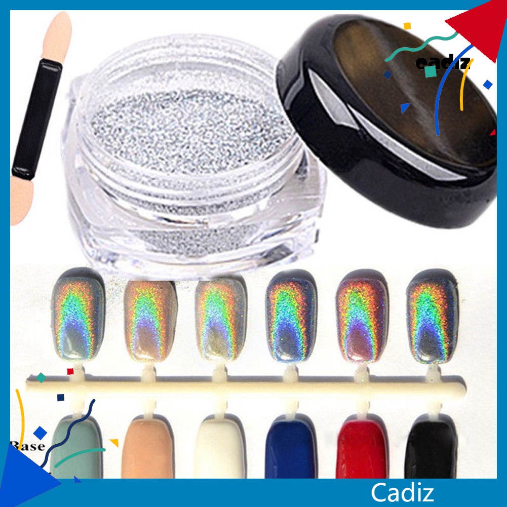 [Hàng mới về] Bột Trang Trí Móng Tay Lấp Lánh Thời Trang