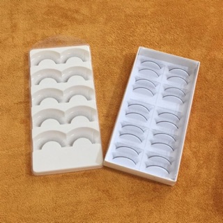 Mi giả tập nối dán đầu canh loại 5 cặp mi