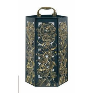 [CHÍNH HÃNG] KINH ĐÔ DÒNG TRĂNG VÀNG CAO CẤP BLACK & GOLD (4 bánh+160g+trà 50g+đèn). BÁNH TRUNG THU KINH ĐÔ 2024
