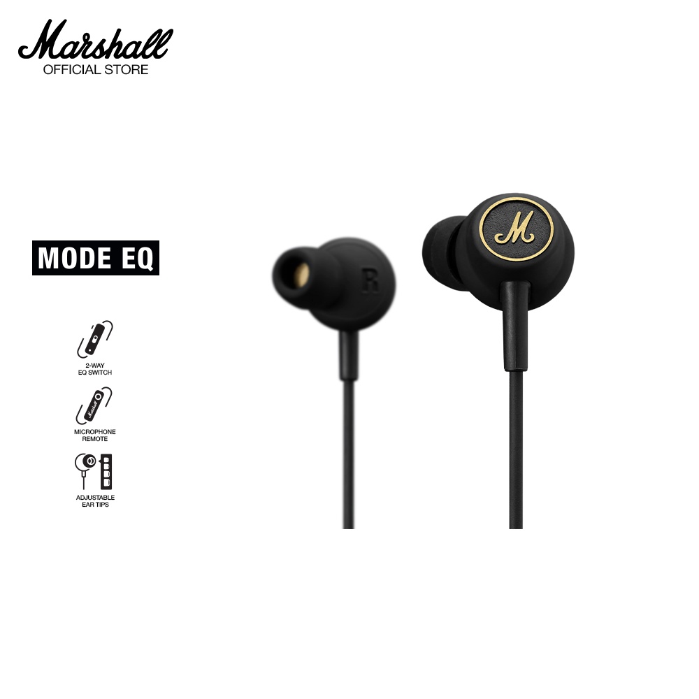 Tai nghe Marshall MODE EQ Black & Brass - Bảo hành 1 năm 1 đổi 1
