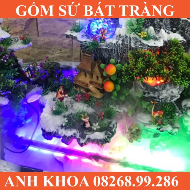 Bộ tượng gốm Tây Du Ký 4 tượng thầy trò - Gốm sứ Bát Tràng Anh Khoa