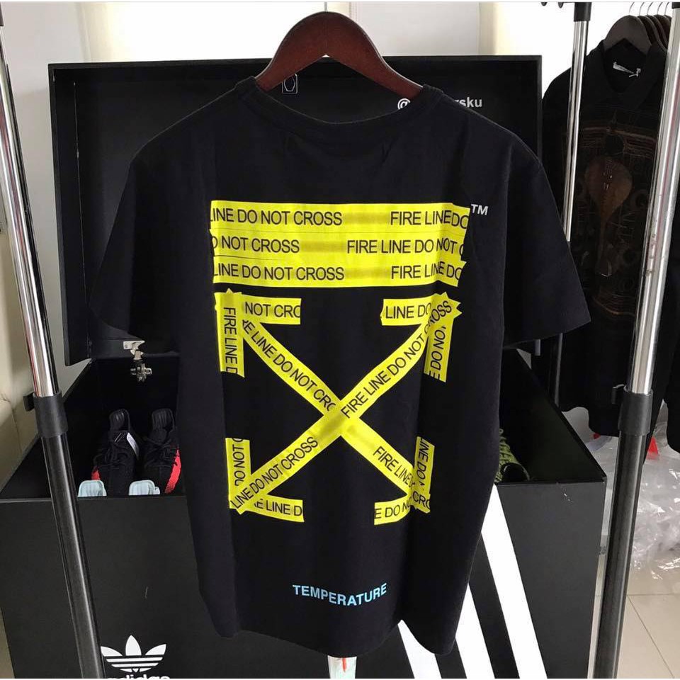 áo thun off white phối chữ siêu đẹp