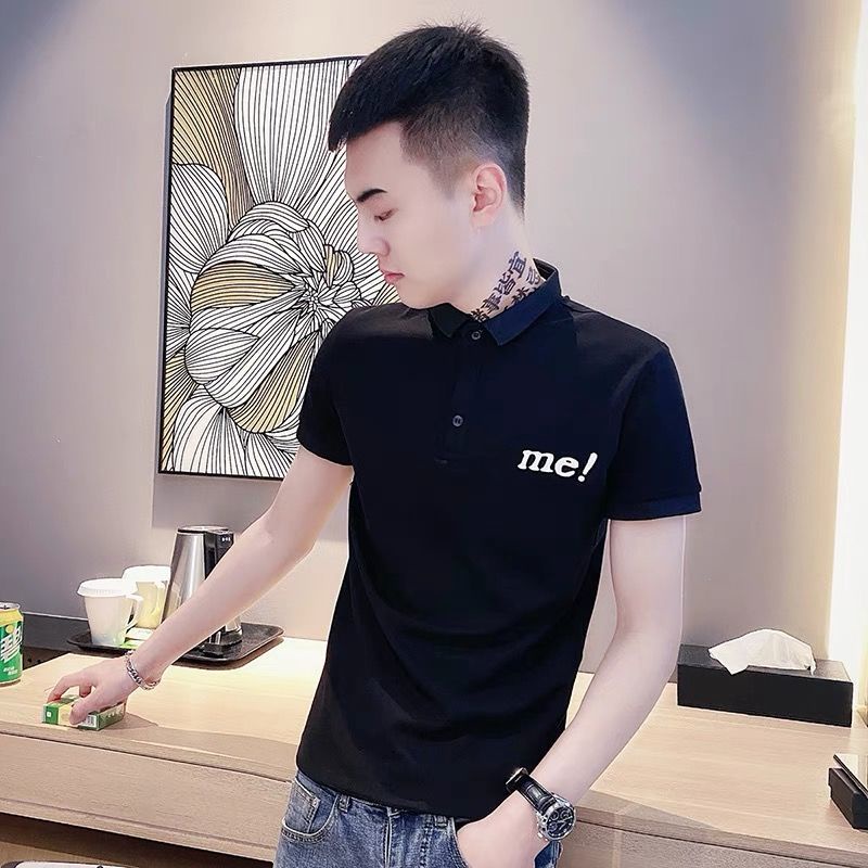 ❒▲┋Áo thun Cotton ngắn tay thời trang mùa hè dành cho nam 2021