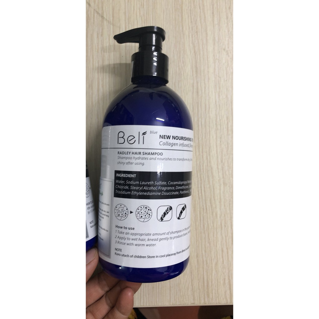 Dầu gội xả siêu mềm mượt Beli