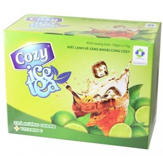 Trà hòa tan cozy hương chanh 270g