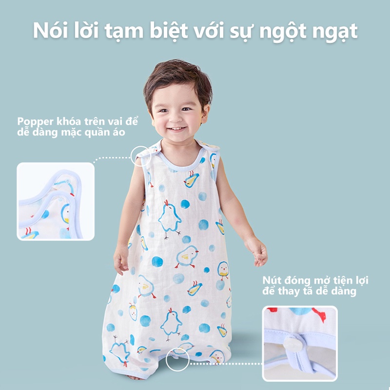 [Einmilk.ân ninh]bộ đồ ngủ liền quần dành cho bé đến từ singapore