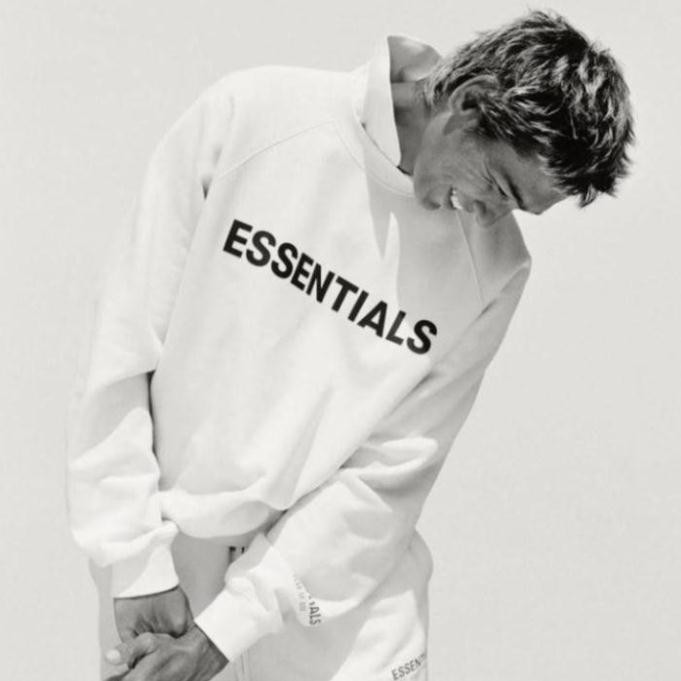[SIÊU RẺ] Áo sweater Fear of God ESSENTIALS ss20 WHITE, | BigBuy360 - bigbuy360.vn