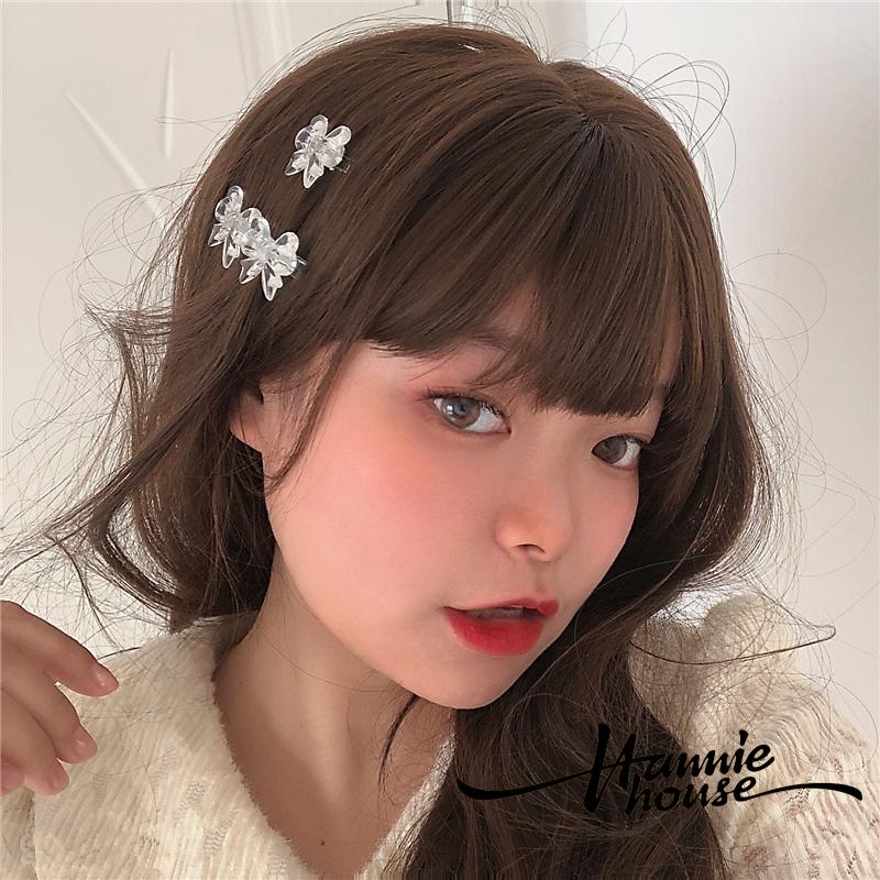Set 1/2 kẹp tóc nơ phong cách nhật bản hàn quốc ngọt ngào dành cho nữ