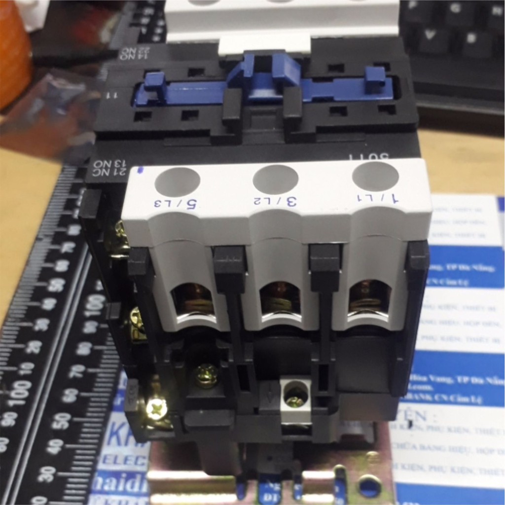CONTACTOR KHỞI ĐỘNG TỪ CJX2 5011 220VAC/24VAC 50A kde4779