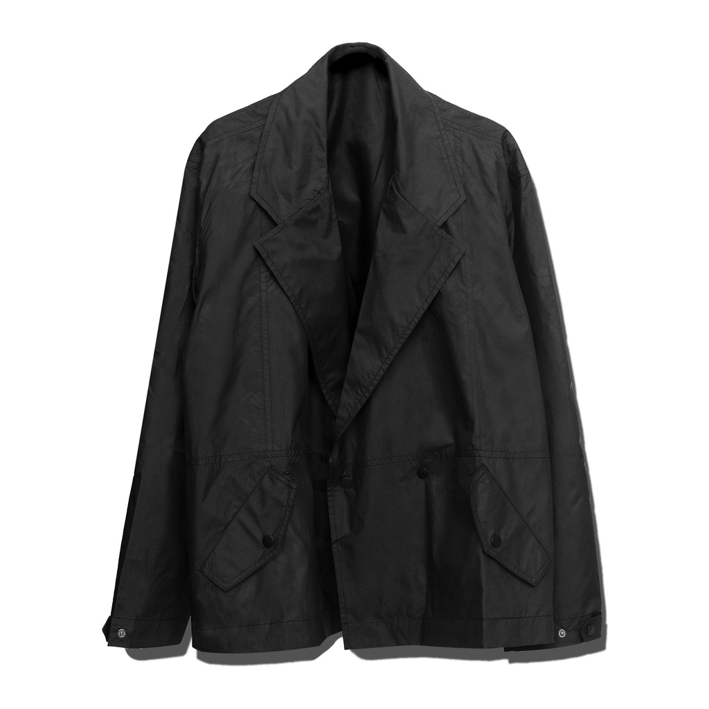 FRONT The Pawn Blazer D921 - BLACK - Áo khoác Blazer FRONT màu đen